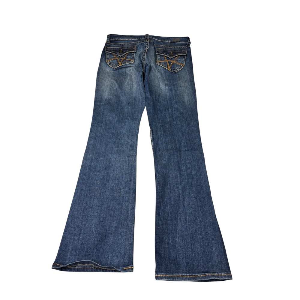 Kut from the Kloth Natalie High Rise Bootcut Jeans Dark Wash Womens 10 W32 L32 - Picture 7 of 13